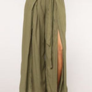 Fashion Nova (Avlux Fashion) Heads Up Pants - Olive